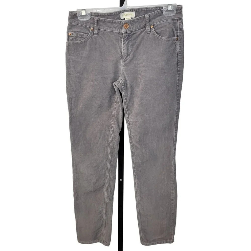 Aritzia Golden by TNA Corduroy Pants Gray Size 26